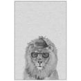 thumbnail image 3 of MARMONT HILL  - Handmade Funky Lion Floater Framed Print on Canvas 40 x 60, 3 of 5