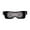 White, variant on XUYAN LED Glasses LED Display Smart Glasses (editable Text)USB Charging DIY Funky Glasses Party Club DJ Halloween Christmas Perfect for Christmas, Halloween, and Birthday Parties