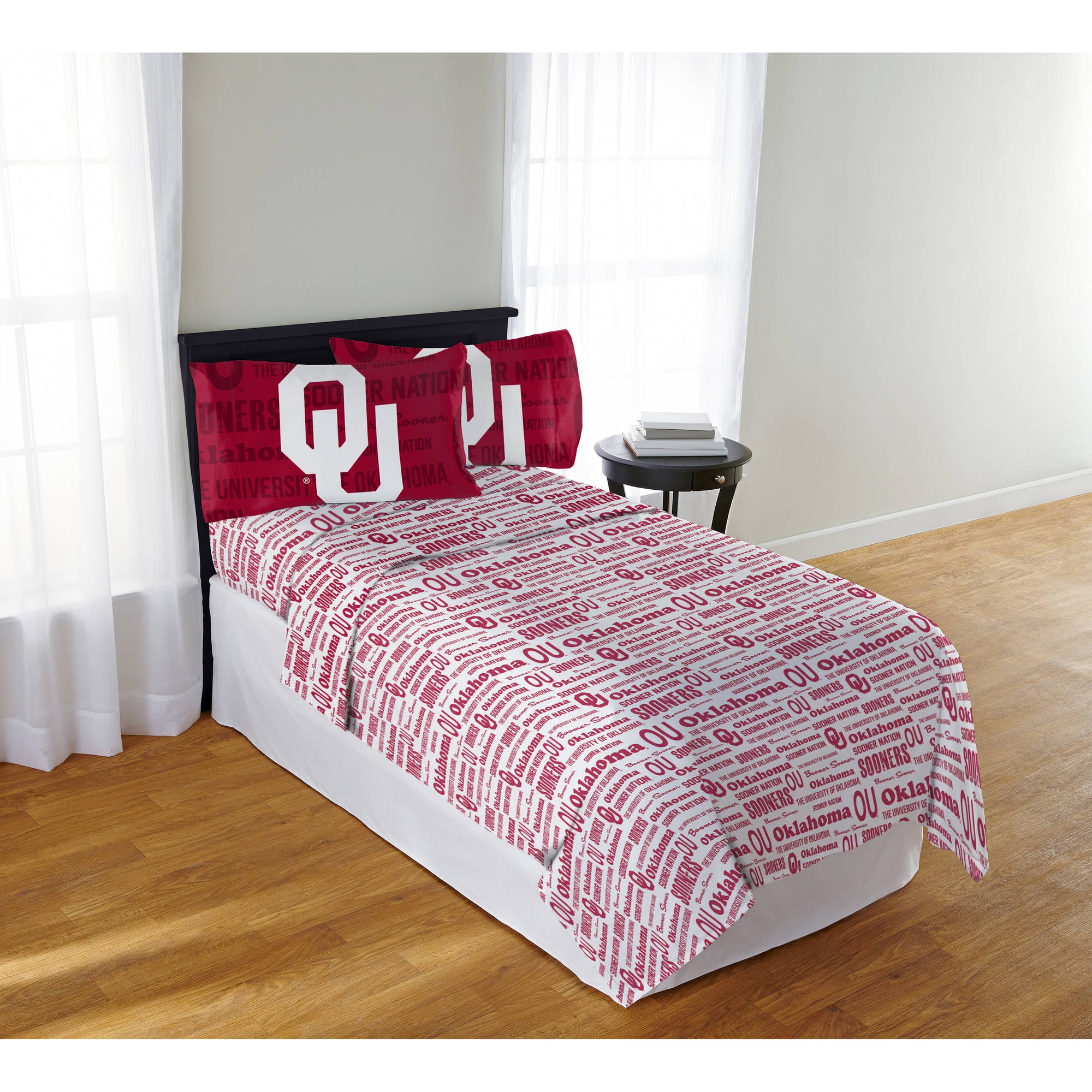 Ncaa Oklahoma Sooners Anthem Sheet Set Com