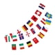 thumbnail image 3 of KAKOWELY Bandera de campeonato de 24 países, banderines colgantes internacionales para clubes, restaurantes, bares, césped y decoración de calles., 3 of 5