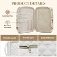 thumbnail image 5 of ZUXONGSY Bird Cherry Blossom Print Bible Cover for Women Large Bible Bag Multifunctional Scripture Bag with Multiple Pockets Journal Case for Study, 5 of 7