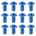 thumbnail image 1 of 12 piezas Bike Disc Happing Ciclismo Nonslip Reparación Ultralight Reparación Tornillos de disco de freno Azul, 1 of 8