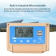 thumbnail image 4 of Intelligent 12V/24V Auto MPPT Solar Charge Controller with 60A Capacity, Dual 5V 2A USB Ports, LCD Display & BT Connectivity - Multi-Battery Compatible (OPEN/AGM/GEL) with Overcurrent/Short Circuit, 4 of 6