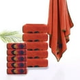thumbnail image 4 of Xuniizn Bath Towel and Wash Cloths Set: 1xBath Towel and Hand Towel Set, Flock, Highly Absorbent & Fade Resistant, 4 of 7