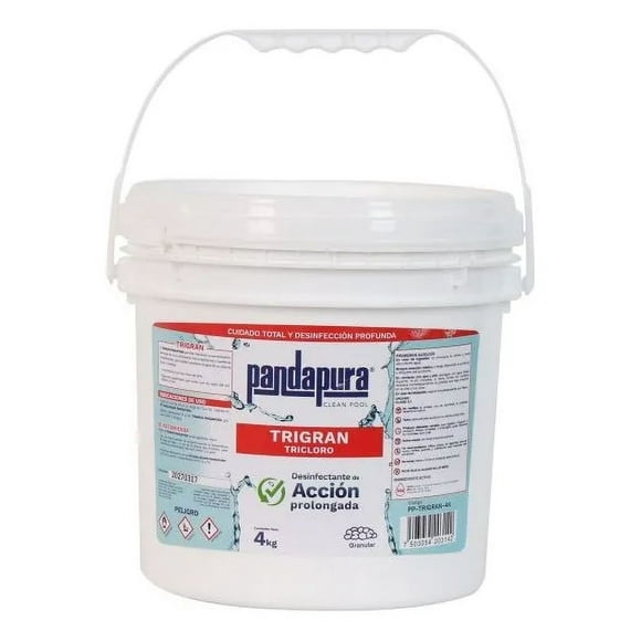 Bote de Químico Desinfectante para Piscinas, Granular 4 Kg