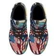 thumbnail image 2 of Puerto Rico American flag Shoes Sneakers Black Size 9.5, 2 of 7