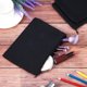thumbnail image 4 of Bolsa para manualidades DIY en blanco, estuche de lona para lápices, bolsa de cosméticos de lona para maquillaje, bolsa de aseo de viaje multiusos, bolsas con cierre, 10 Uds., 4 of 7