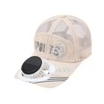 thumbnail image 3 of Sombrero con visera solar y ventilador para hombre y mujer, transpirable, con protección solar Beige, 3 of 9