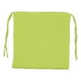 thumbnail image 3 of Blazing Needles Indoor 16" x 16" Twill Chair Cushion, Mojito Lime, 3 of 3