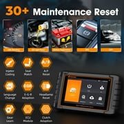 FOXWELL NT809TS TPMS Relearn Activation Tool OBD2 Scanner All Systems Bi-Directional Diagnostic Scan Tool 30+ Reset Active Test EOBD OBD Car Diagnostic Scanner TPMS Functions with 4PCS Sensors