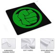 thumbnail image 4 of Toallas de mano de Hulk para baño, toallas faciales de algodón suaves y absorbentes para spa, baño, gimnasio, cocina, juego de toallas de mano decorativas a cuadros, 2 piezas, 4 of 6