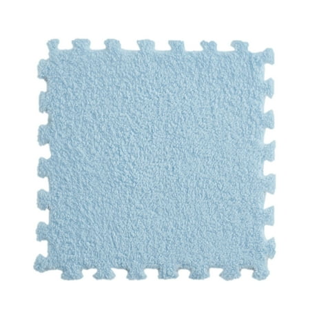 

Noarlalf easter decorations 11.81Inch Square Puzzle Polyester Velvet Eco-friendly Carpet In 14 Colors bedroom furniture