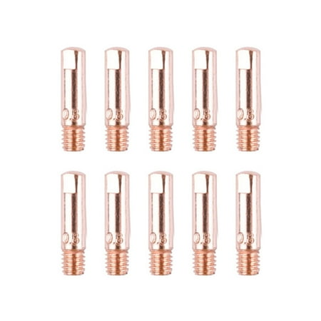 

10pcs MB15 15AK Contact Tip Welding Nozzles M6 welding Torch Power Nozzle
