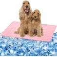 thumbnail image 1 of Dog Cooling Mat Dog Cooling Pad Self Cooling Blanket, Washable Cooling Mat for Dogs, Pet Cooling Mat Keeps Pets Cool in Summer Heat, Resuable Cooling Mat 28x22inch/70x55cm, 1 of 5