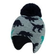 thumbnail image 3 of Dyfzdhu Children Woolen Hat Dinosaur Pattern Boys Girls Thermal Knitted Cap Blue, 3 of 9