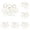 Gold 6PCS, variant on New Gold Rings Set For Women Vintage Geometric Finger Rings Women's Trendy Jewelry