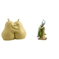 thumbnail image 1 of Sujetalibros De Cerámica Con Forma De Pera Abrazada, Estatua De Pavo Real, Escultura Animal, Fina Artesanía, Adorno Para Estantería, Figura Decorativa Para Escritorio, Mesa De Entrada,, 1 of 8