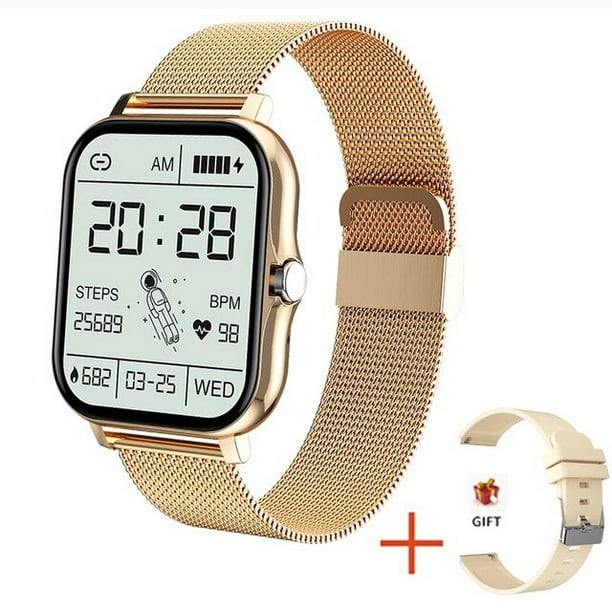 For Xiaomi Samsung Android Reloj Inteligente Mujer Custom Dial Smart watch Women Call Smart Men +Box - Walmart.com