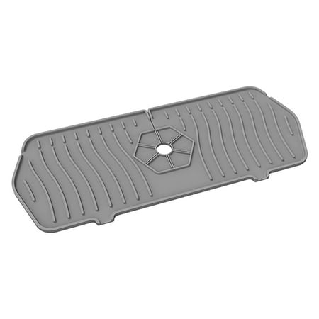 

Silicone Drying Mat for Kitchen & Bathroom Countertop Protect Sink Splash Guard