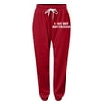 thumbnail image 4 of Pantalones de chándal anchos y rectos con forro polar para mujer - Pantalones de yoga de cintura alta con bolsillos para hacer ejercicio/uso informal (S-XXL), 4 of 4