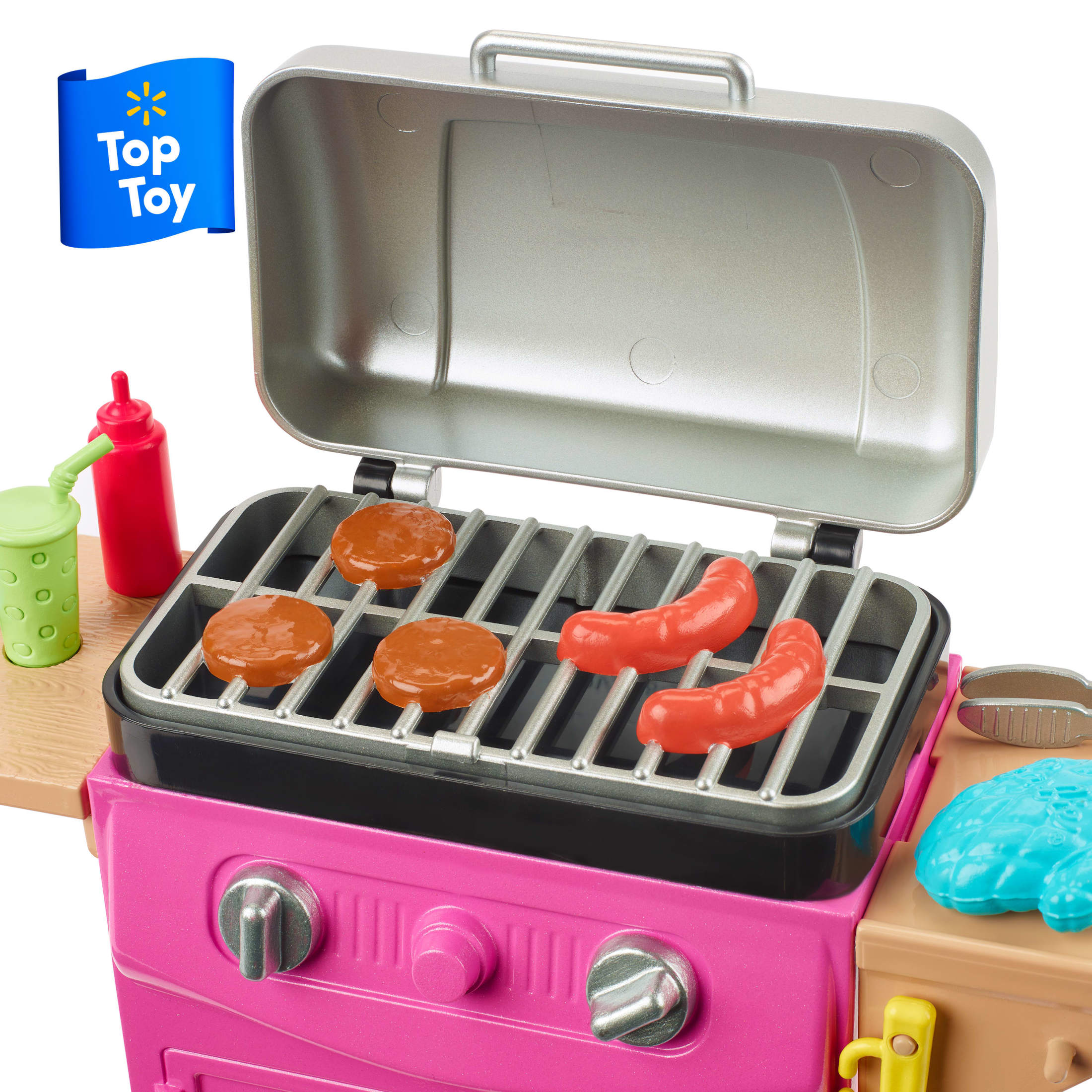 Barbie World BBQ Grill Playset with Accessories photo 2