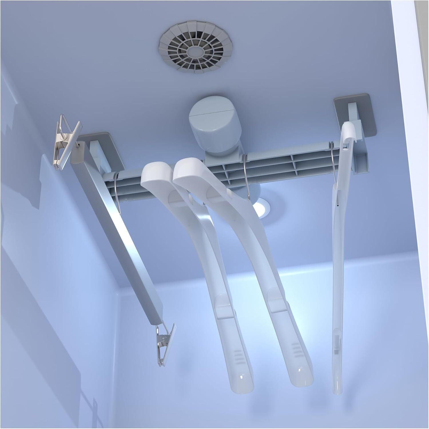 Equator Steam Dryer Closet REMOVE WRINKLES Sanitize Deodorize Refresh Slim110V