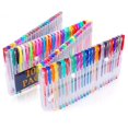 thumbnail image 2 of 100 Pcs Stylo Gel Coloré Ensemble de Stylos Gel Colorants Stylos Gel Colorants Néon, 2 of 2