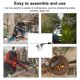 thumbnail image 4 of Blade Sharpener Fixed-Angle Professional Sharpening Stone Home Kitchen Sharpening Tool 360° Rotation Flip Design with 4 Whetstones G-Clamp, 4 of 4