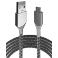 thumbnail image 1 of Replacement 3 ft Micro USB To USB Type A Cable (Infinity) (Silver), 1 of 4
