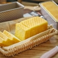thumbnail image 5 of CHEFMADE Mini Pullman Loaf Pan with Lid, 0.66Lb Dough Capacity Non-Stick Rectangle Corrugated Toast Box for Oven Baking 2.8" x 8.1"x 2.8"(Champagne Gold), 5 of 7
