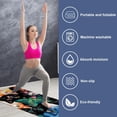 thumbnail image 2 of Cat Gym Towel Yoga Towels Yoga Mat Towel, with Storage Bag, 72.8"x26.8", Suitable for Yoga, Pilates, Fitness, Etc., 2 of 6