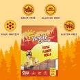 thumbnail image 2 of Jungle Calling Triple Flavor Rolls Dog Treats,Real Chicken Duck Beef Meat, Rawhide Free Dog Snacks, 2 of 10