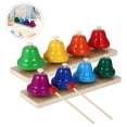 thumbnail image 1 of HEATSHAKING Ensemble de 2 Instruments de Musique pour Tout-Petits Compétences en Résolution de Problèmes Jeu à la Maison Multi Bois Cuivre, 1 of 8