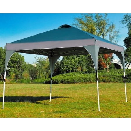 Canvas Folding Tent |With Four Windproof Bags|With Wheel Bag|Button Structure|4 Wind Ropes + 8 Ground Nails