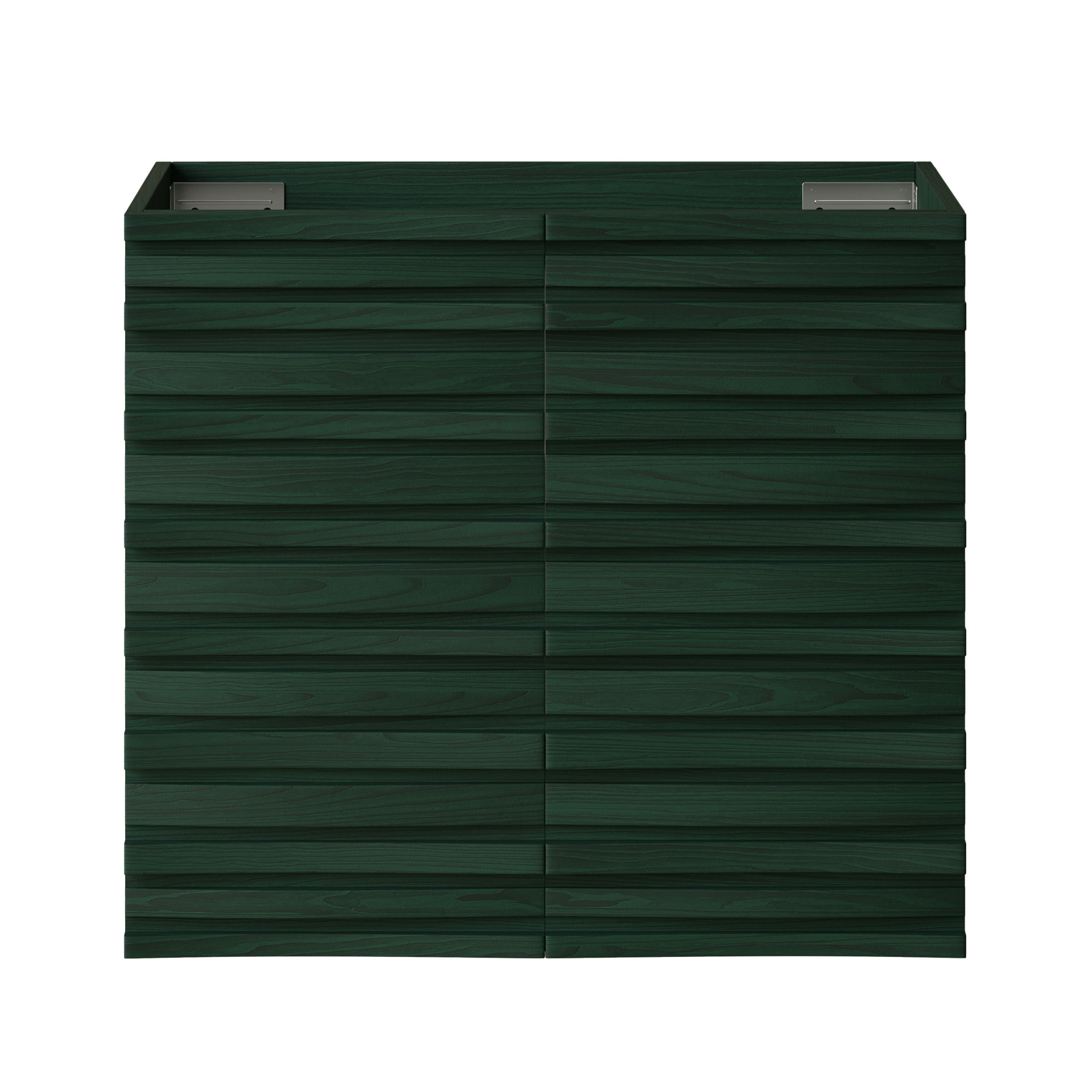 Cascade 24" Wall-Mounted Bathroom Vanity Cabinet without Top in Green Oak
