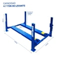 thumbnail image 2 of Rampa de Alineación 4 Postes para Taller Automotriz 10,500 lb Hantec, 2 of 5