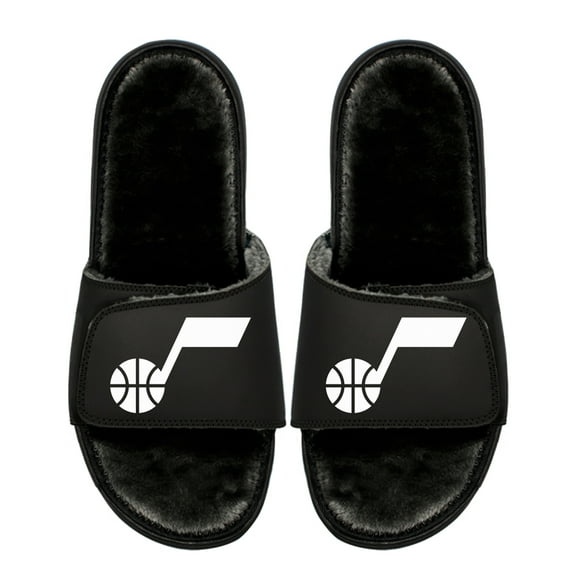 Youth ISlide Utah Jazz Logo Fur Slide Sandals