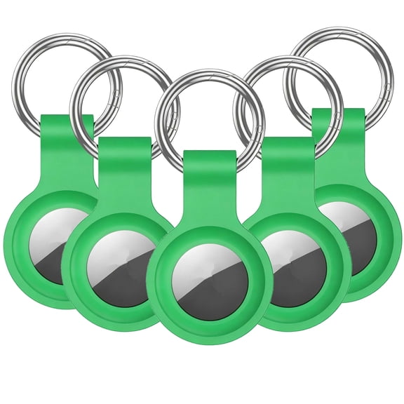 Compatible with AirTag Tracker Holder,Case Keychain Compatible with AirTag 2nd & 1st Generation Key Ring Case Cover Holder for Kids,Bags,Luggages