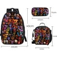thumbnail image 2 of Five Nights At Freddy's Ensemble de Sacs à Dos Anime avec Sac à Bandoulière Trousse Sac à Dos Décontracté Sac de Voyage, 2 of 5