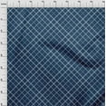 thumbnail image 3 of oneOone Cotton Silk Fabric Check & Geometric Print Sewing Fabric BTY 42 Inch Wide, 3 of 4