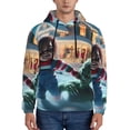 thumbnail image 2 of Lsque Chucky Pattern Casual Men's Hoodie,Hooded Sweatshirt with Kangaroo Pocket,Pullover Hoodie-4X-Large, 2 of 8