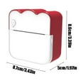 thumbnail image 3 of Wzzjkit Portable Mini Thermal Printing for Text and Photo Printing with High Definition Printing and Wireless Connection, 3 of 6