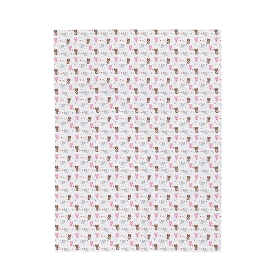 Cat Print Velveteen Plush Blanket Cozy Blanket-Comfy Blanket