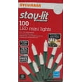 thumbnail image 2 of Sylvania Stay-Lit Platinum 100 LED Mini Lights Pure White 33 ft 4-Pack, 2 of 4