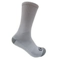 thumbnail image 4 of Ecko Unltd. Men's Half Cushion Crew Athletic Socks 6-Pack (White/Heather/Gray), 4 of 4