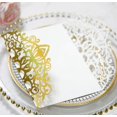 thumbnail image 3 of 50 Set Wedding Engagement Invitations Inside Laser Empty Silver Gold Festival Butterfly Invitation Cards (Gold, All Set), 3 of 5