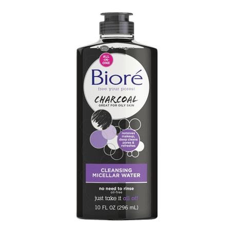 Biore Cleansing Micellar Water with Charcoal 10 fl
