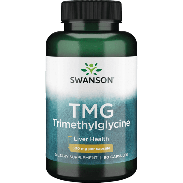Swanson Tmg Trimethylglycine 500 mg 90 Capsules.