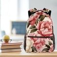 thumbnail image 5 of Peony Backpack Lightweight Bookbag Travel Rucksack Laptop Daypack for Women Men, 5 of 6