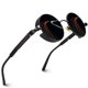 thumbnail image 1 of Gafas de Sol CGID Retro Steampunk Redondas Polarizadas E72 UV400, 1 of 6